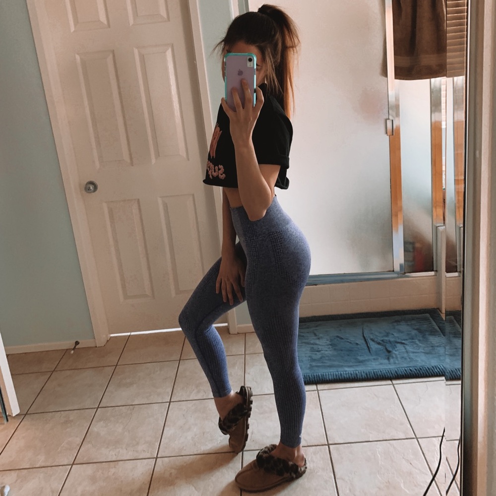 gymshark viral seamless leggings